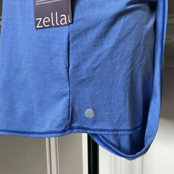 NWT Zella Her Racerback Tank Top Shirt Womens Large Blue Sleeveless Yoga NEW - Picture 10 of 12